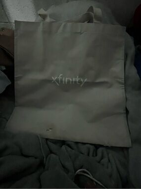 Xfinity Gray Reusable Tote Bag - Durable Food Storage Carrier